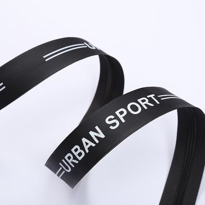 Cerradura automática de la cremallera de nylon con impresión deportiva para ropa bolsas de calzado a prueba de agua
