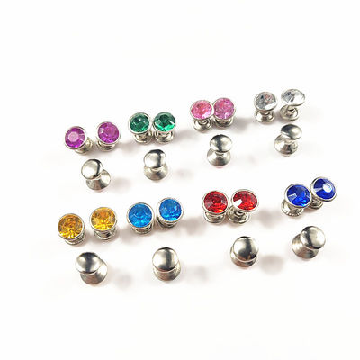 Rivets metálicos Varios logotipos de remaches de latón para zapatos 15mm/25mm