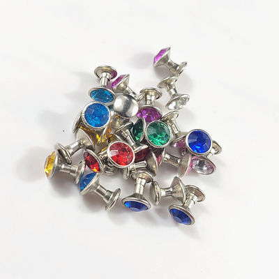 Rivets metálicos Varios logotipos de remaches de latón para zapatos 15mm/25mm