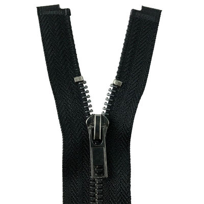 Venta al por mayor 5# Abierto Multi-Colour Color personalizado Metal Cerrojo Arma Negro Dientes Oro Metal chaqueta Cerrojo
