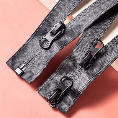 OEM Disponible No 5 TPU cinta de recubrimiento impermeable impermeable cerradura Bolso cerradura impermeable para bolsa