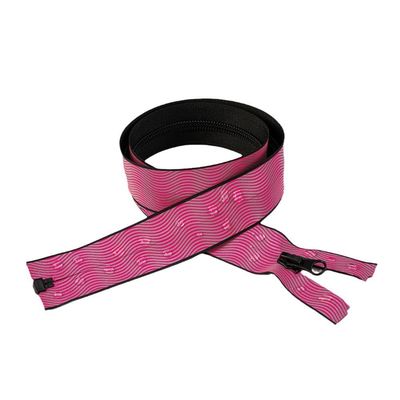 Fábrica de venta al por mayor Custom 3# 5# 7# cerradura impermeable de nylon Auto Lock Varios tipos de cerradura de nylon para bolsas de ropa