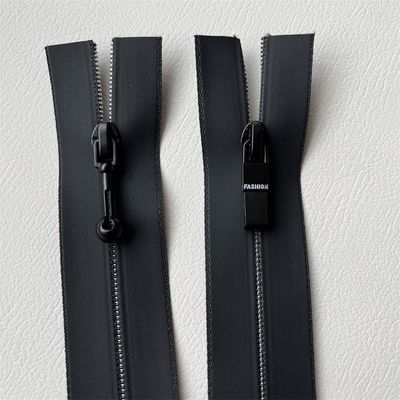 Cerradura resistente al agua TPU/PU, cerraduras impermeables con banda reflectante en dos lados para exteriores, chaqueta, prendas