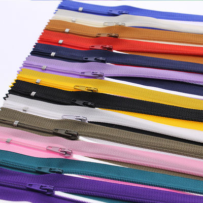 Hot wholesales cremallera Oeko-Tex 100 para bolsa cerrada con cerradura automática 3# cremallera de nylon para pantalones